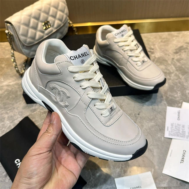 timelessdesign Ch*el fabric sneaker 2156