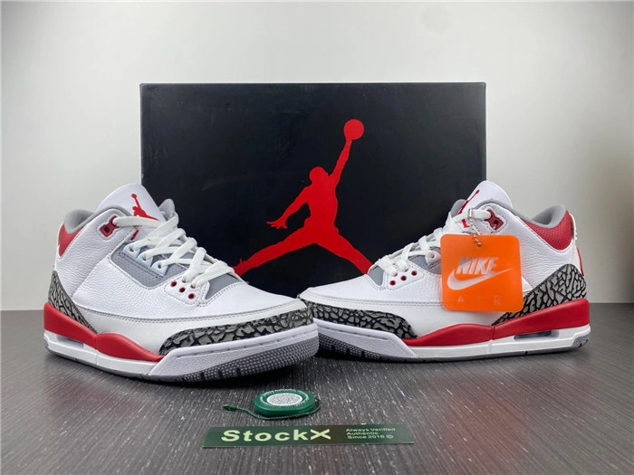 Jordan 3 Retro Fire Red  DN3707- FastDry 3830