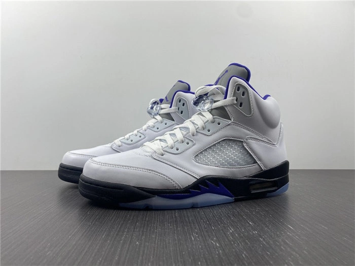 Upgraded Jordan 5 Retro Dark Concord DD0587- 4005