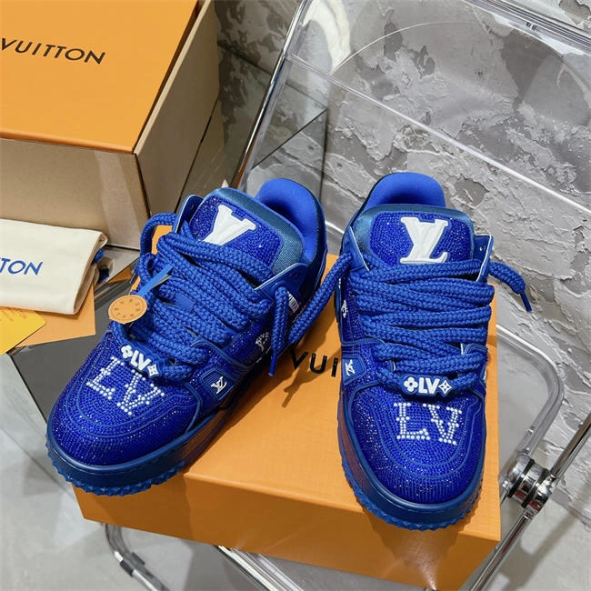Lightweight Lv Trainer Sneaker 2076