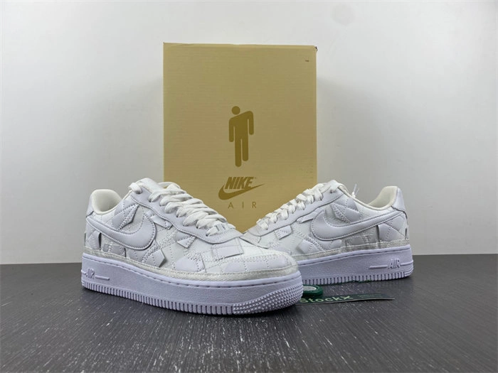 S*pportive nike air force 1 low sp billie eilish triple white dz3674- 5121