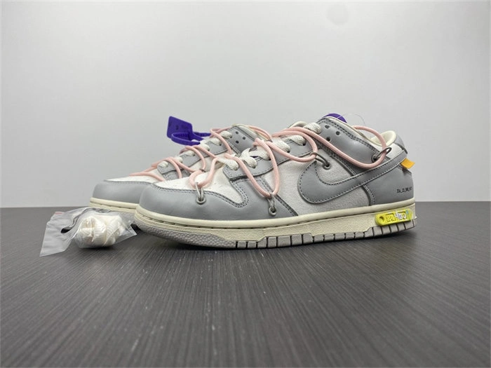 Snug Nike Dunk Low Off-White Lot 24 DM1602- 5079