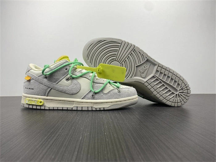 Durable Nike Dunk Low Off-White Lot 36 DJ0950- 5054
