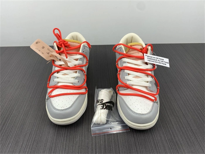 BestValue Nike Dunk Low Off-White Lot 6 DJ1602- 5066