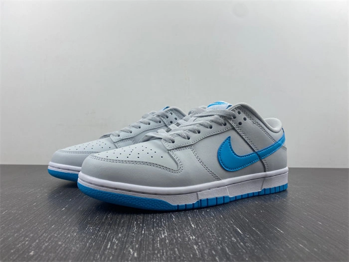 WrinkleFree Nike Dunk Low Retro Pure Platinum Blue Lightning DV0831- 4628