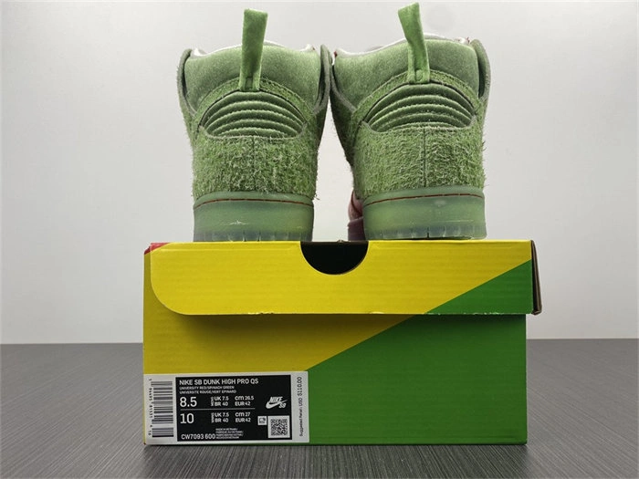 Breathable Nike SB Dunk High Strawberry Cough CW7093- 4834