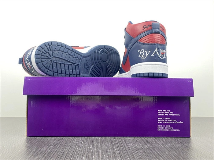 fastdry nike sb dunk high S*p*e by any means navy dn3741- 4721