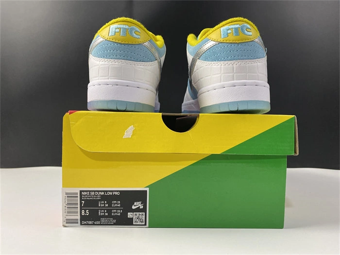 SoftTouch Nike SB Dunk Low Pro FTC Lagoon Pulse DH7687- 4865