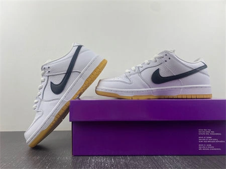 Nike SB Dunk Low Pro White Gum CD2563- ZipUp 4604