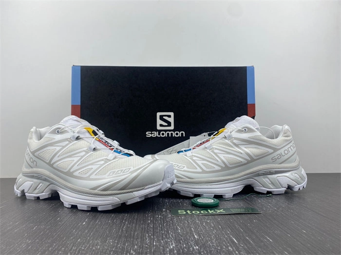 Salomon XT-6 White Lunar Rock Snug 5959